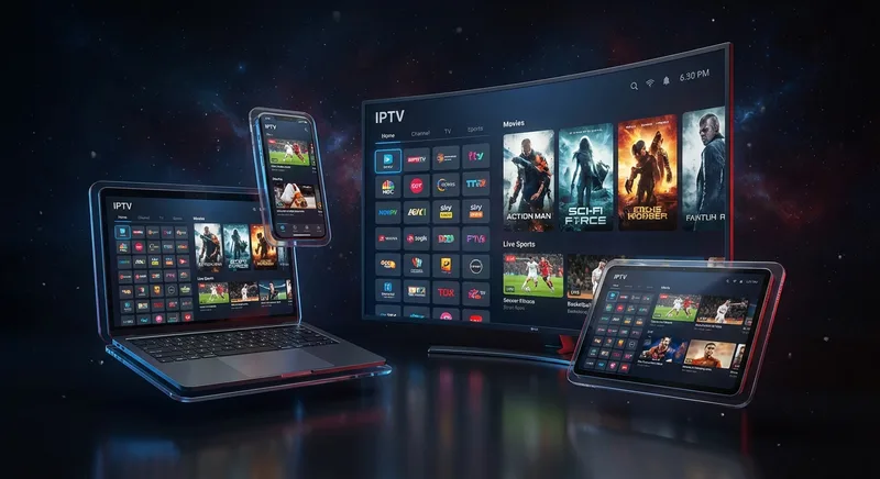 IPTV sur tous vos appareils - Smart TV, PC, smartphone et tablette