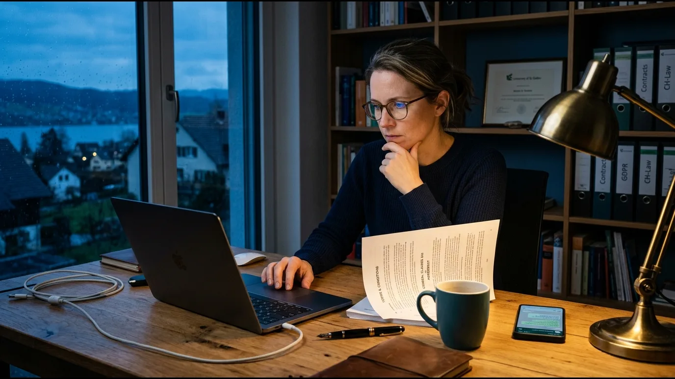 Document juridique et smartphone affichant un service IPTV transparent en France
