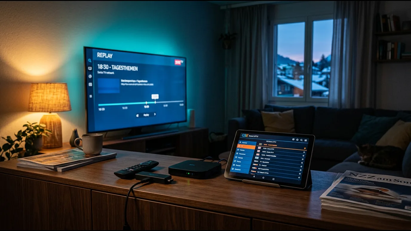 Installation IPTV sur Smart TV et Firestick dans un intérieur belge
