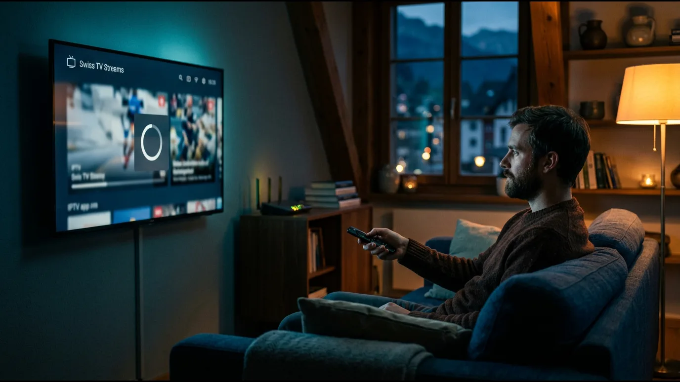 Écran de télévision affichant un match de football en 4K sans coupure dans un salon